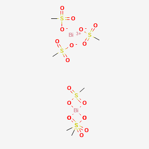 Bismuth tris(methanesulfonate) structure, CAS 82617-81-0