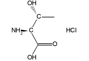 L-Threonine hydrochloride structure, CAS 82650-07-5