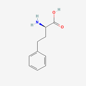 (-)-2-Amino-4-phenylbutyric acid structure, CAS 82795-51-5