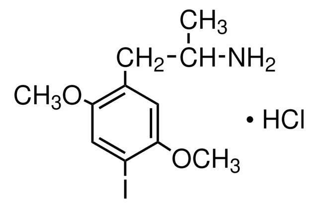DOI hydrochloride structure, CAS 82830-44-2