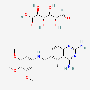 Trimetrexate glucuronate structure, CAS 82952-64-5