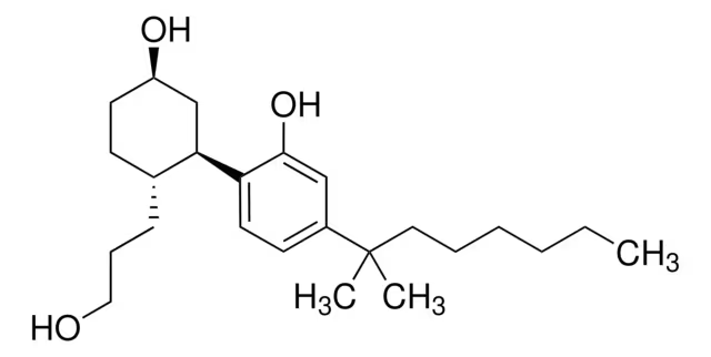 5-(1,1-Dimethylheptyl)-2-[5-hydroxy-2-(3-hydroxypropyl)cyclohexyl]phenol structure, CAS 83002-04-4