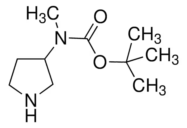 3-(Methylamino)pyrrolidine structure, CAS 83030-08-4
