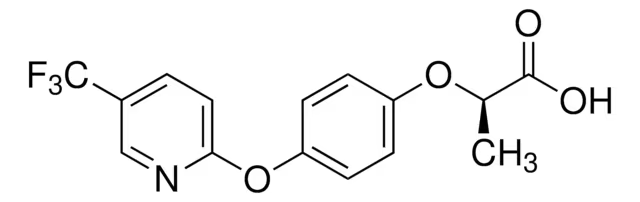 Fluazifop-P structure, CAS 83066-88-0