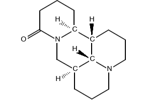 Sophoridine structure, CAS 83148-91-8