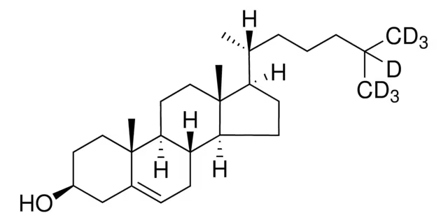 Cholesterol-D7 structure, CAS 83199-47-7