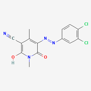 Disperse Yellow 241 structure, CAS 83249-52-9