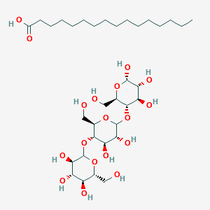 Dextrin palmitate structure, CAS 83271-10-7