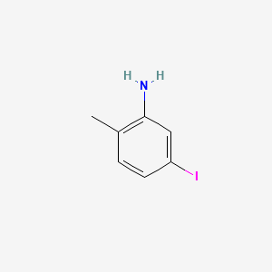 5-Iodo-2-methylaniline structure, CAS 83863-33-6