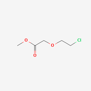 Methyl 2-(2-chloroethoxy)acetate structure, CAS 83881-47-4
