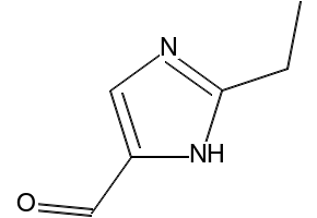 2-Ethyl-4-formylimidazole structure, CAS 83902-00-5