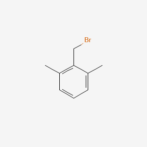 2,6-Dimethylbenzyl bromide structure, CAS 83902-02-7
