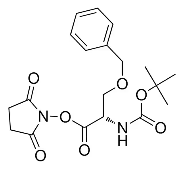 N-Fmoc-N-methyl-O-benzyl-L-serine structure, CAS 84000-14-6