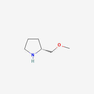 (R)-2-(Methoxymethyl)pyrrolidine structure, CAS 84025-81-0