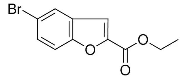 Ethyl 5-bromobenzofuran-2-carboxylate structure, CAS 84102-69-2