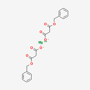 Magnesium monobenzyl malonate structure, CAS 84133-21-1