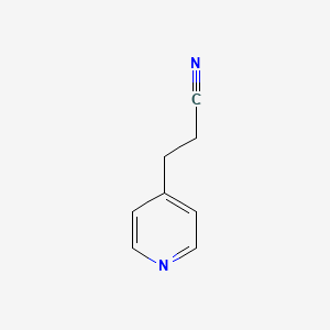 4-Pyridinepropanenitrile structure, CAS 84200-06-6