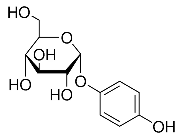 4-HYDROXYPHENYL A-D-GLUCOPYRANOSIDE structure, CAS 84380-01-8
