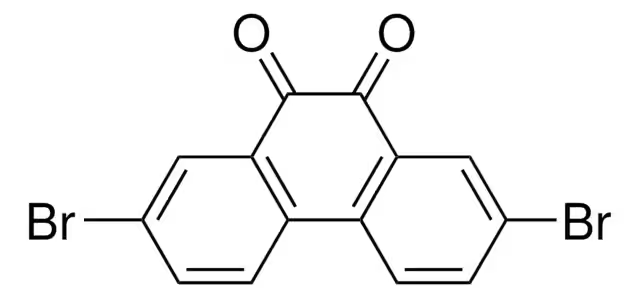 2,7-Dibromo-9,10-phenanthrenedione structure, CAS 84405-44-7