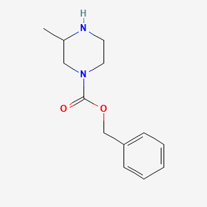 1-Cbz-3-Methylpiperazine structure, CAS 84477-85-0