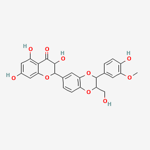 Milk Thistle Extract structure, CAS 84604-20-6