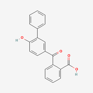 Fendizoic acid structure, CAS 84627-04-3