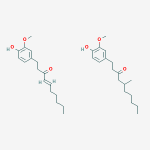 Ginger extract structure, CAS 84696-15-1