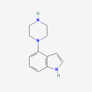 4-(Piperazino)indole structure, CAS 84807-09-0