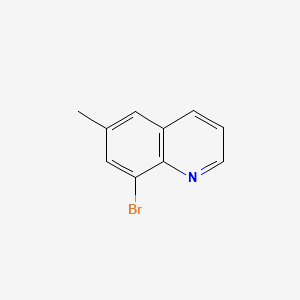 8-Bromo-6-methylquinoline structure, CAS 84839-95-2