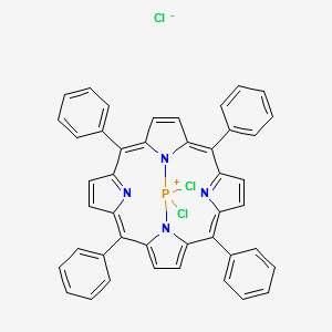 Dichlorophosphorus tetraphenylporphyrin chloride structure, CAS 84896-72-0