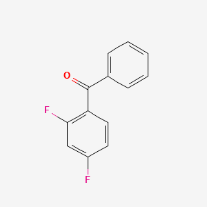 2,4-Difluorobenzophenone structure, CAS 85068-35-5