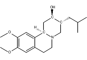 [2R-(2a,3b,11bb)]-1,3,4,6,7,11b-Hexahydro-9,10-dimethoxy-3-(2-methylpropyl)-2H-benzo[a]quinolizin-2-ol structure, CAS 85081-18-1