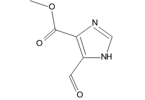 5-Formylimidazole-4-carboxylic acid methyl ester structure, CAS 85110-06-1