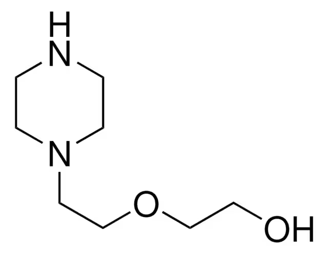1-[2(2-Hydroxyethoxy)ethyl]piperazine dihydrochloride structure, CAS 85293-16-9