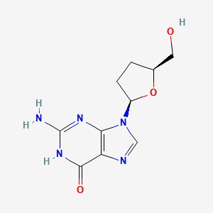 2',3'-Dideoxyguanosine structure, CAS 85326-06-3