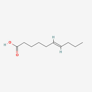 6-Decenoic acid structure, CAS 85392-04-7