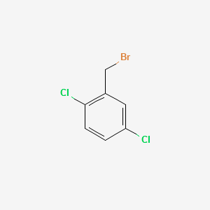 2,5-Dichlorobenzyl bromide structure, CAS 85482-13-9