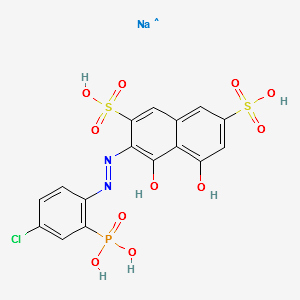 Chlorophosphonazo I structure, CAS 85561-96-2