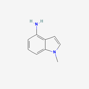 4-Amino-N-methylindole structure, CAS 85696-95-3
