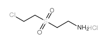 2-(Chloroethylsulfonyl)ethanol dihydrochloride structure, CAS 85739-74-8