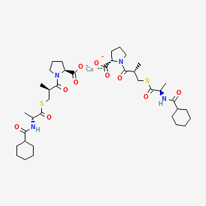 Moveltipril calcium structure, CAS 85921-53-5