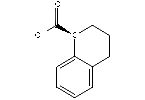 (S)-(-)-1,2,3,4-Tetrahedro-naphthoic acid structure, CAS 85977-52-2