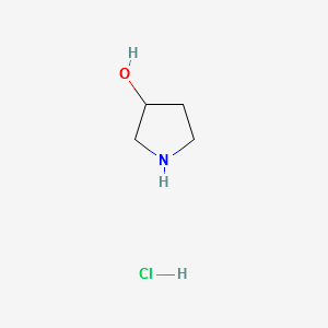 3-Hydroxypyrrolidine hydrochloride structure, CAS 86070-82-8