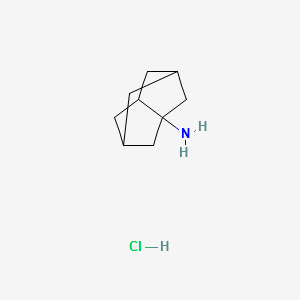 3-Noradamantanamine hydrochloride structure, CAS 86128-83-8