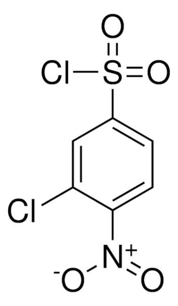 3-Fluoro-4-nitrobenzenesulfonyl chloride structure, CAS 86156-93-6