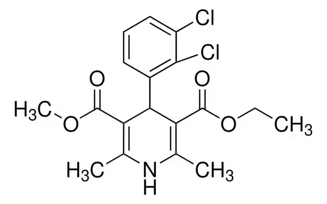 Felodipine structure, CAS 86189-69-7