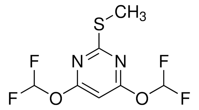 2-Amino-4,6-bis(difluoromethoxy)pyrimidine structure, CAS 86209-44-1