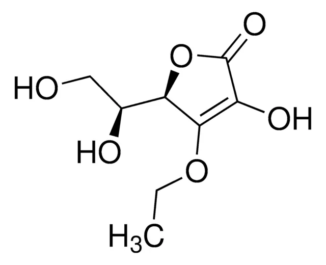 3-O-Ethyl-L-ascorbic acid structure, CAS 86404-04-8
