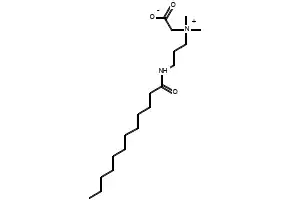 Cocamidopropyl betaine structure, CAS 86438-79-1