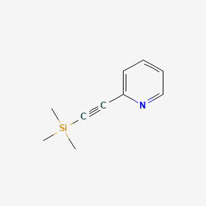 2-(Trimethylsilylethynyl)pyridine structure, CAS 86521-05-3
